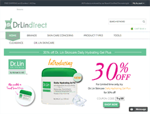 Tablet Screenshot of drlindirect.com